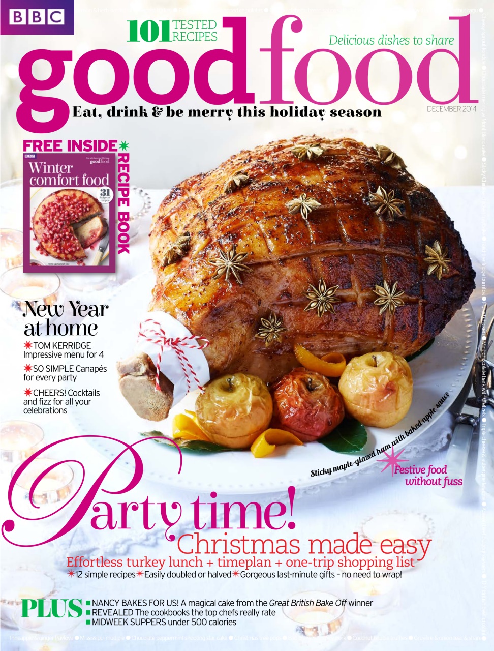 BBC Good Food Magazine December 2014 Back Issue