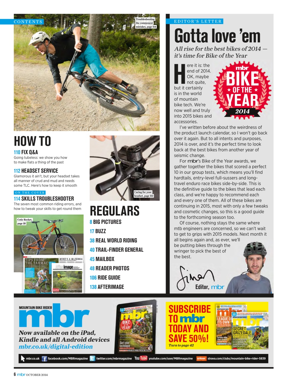 mountain bike rider magazine