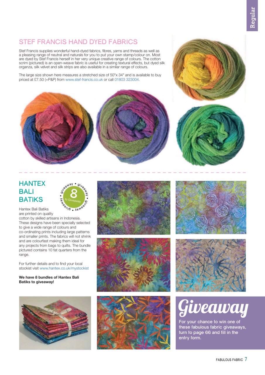 Patchwork and Quilting Magazine - January 2015 Back Issue