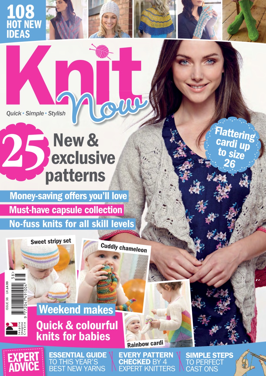 Knit Now Magazine 38 Back Issue