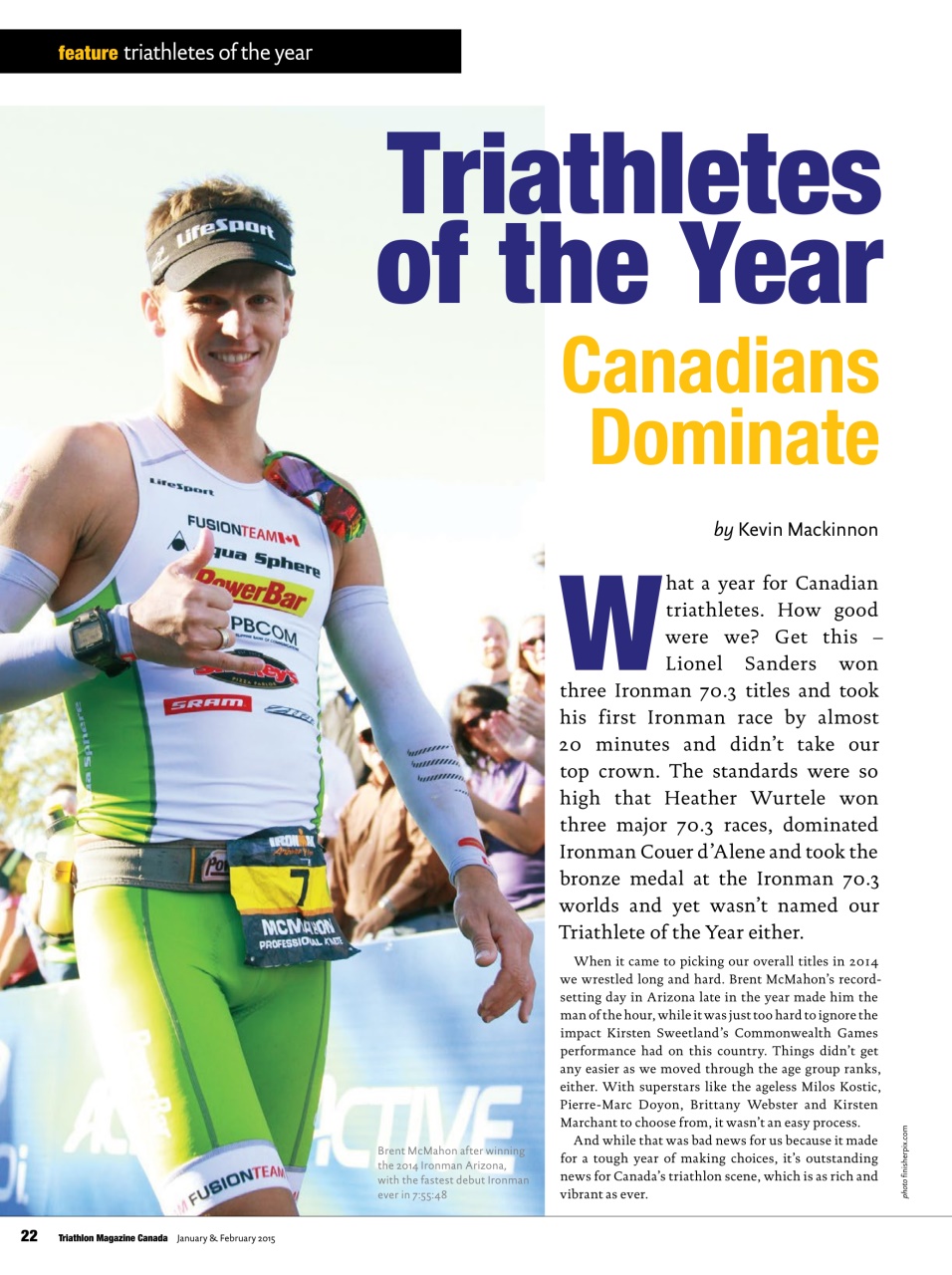 Triathlon Magazine Canada Volume 10 Issue 1 Back Issue