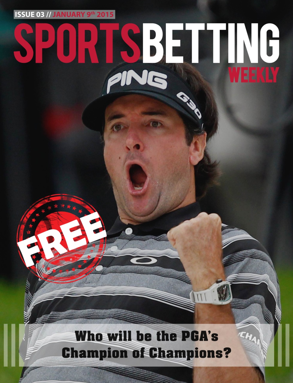 Sports Betting Weekly Magazine SBW Issue 03 Back Issue