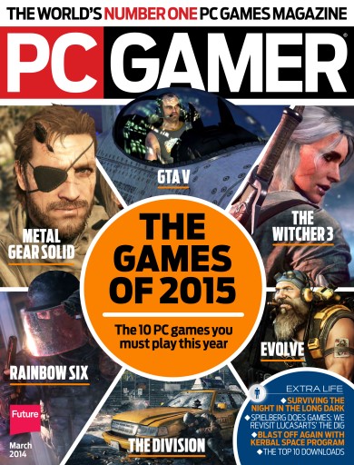 PC Gamer (US Edition) Magazine - March 2015 Back Issue