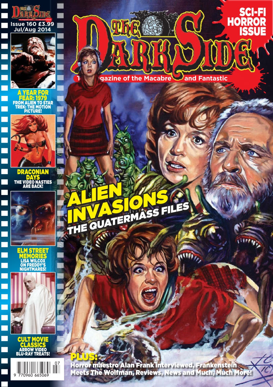 The Darkside Magazine Issue 160 The SciFi Horror Issue Back Issue