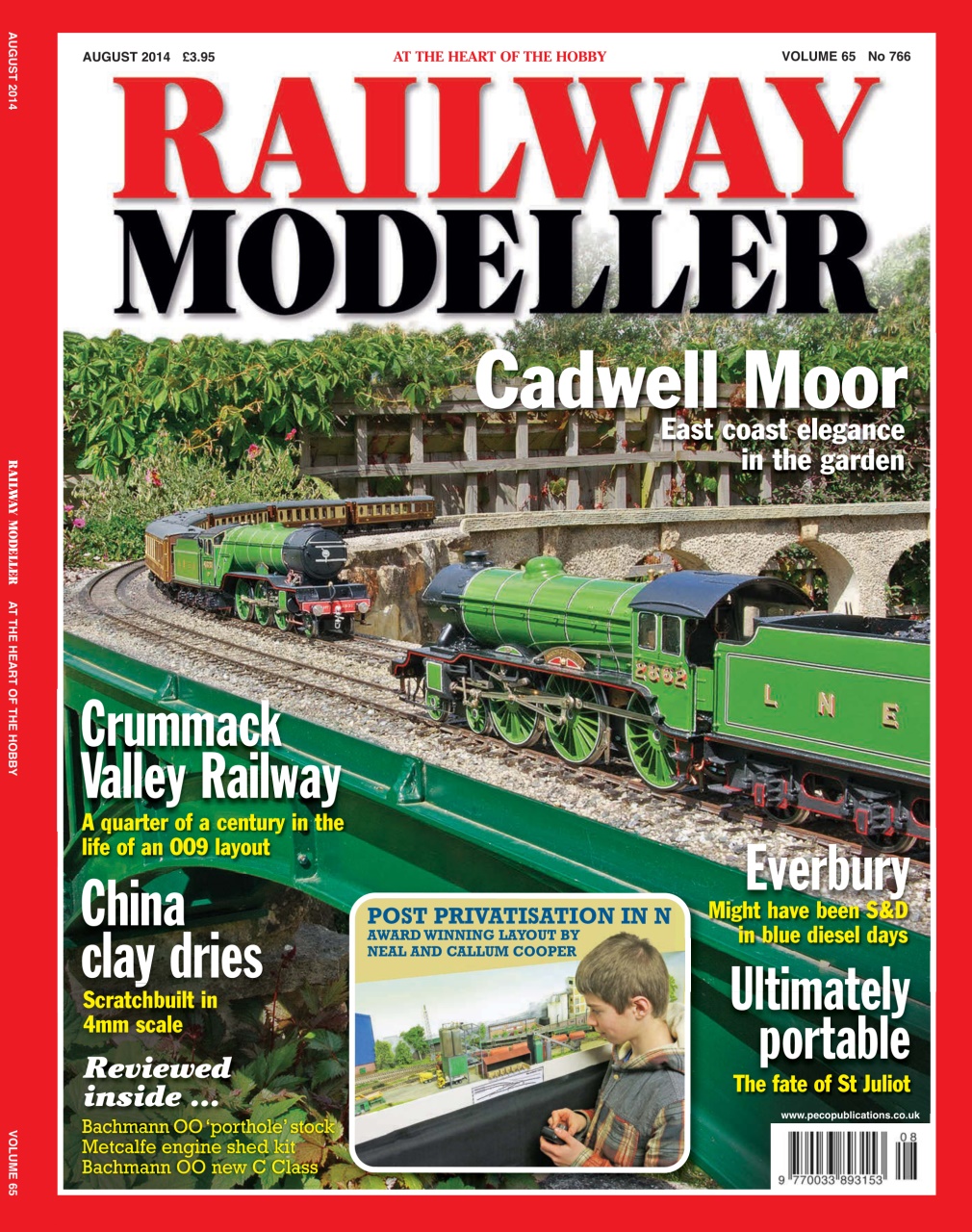 Railway Modeller Magazine - Railway Modeller August 2014 Back Issue