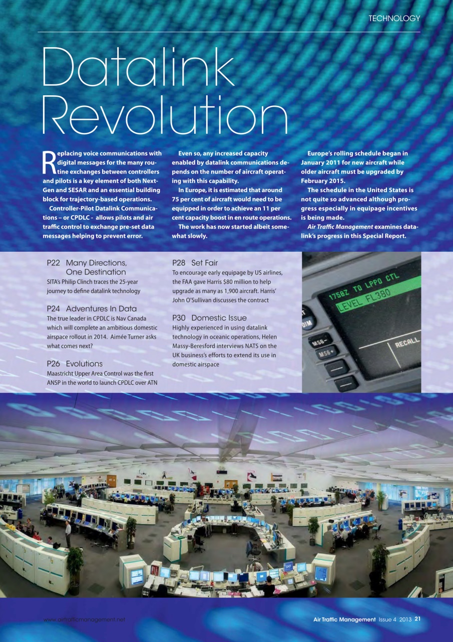 Air Traffic Management Magazine - Issue 4 2013 Back Issue