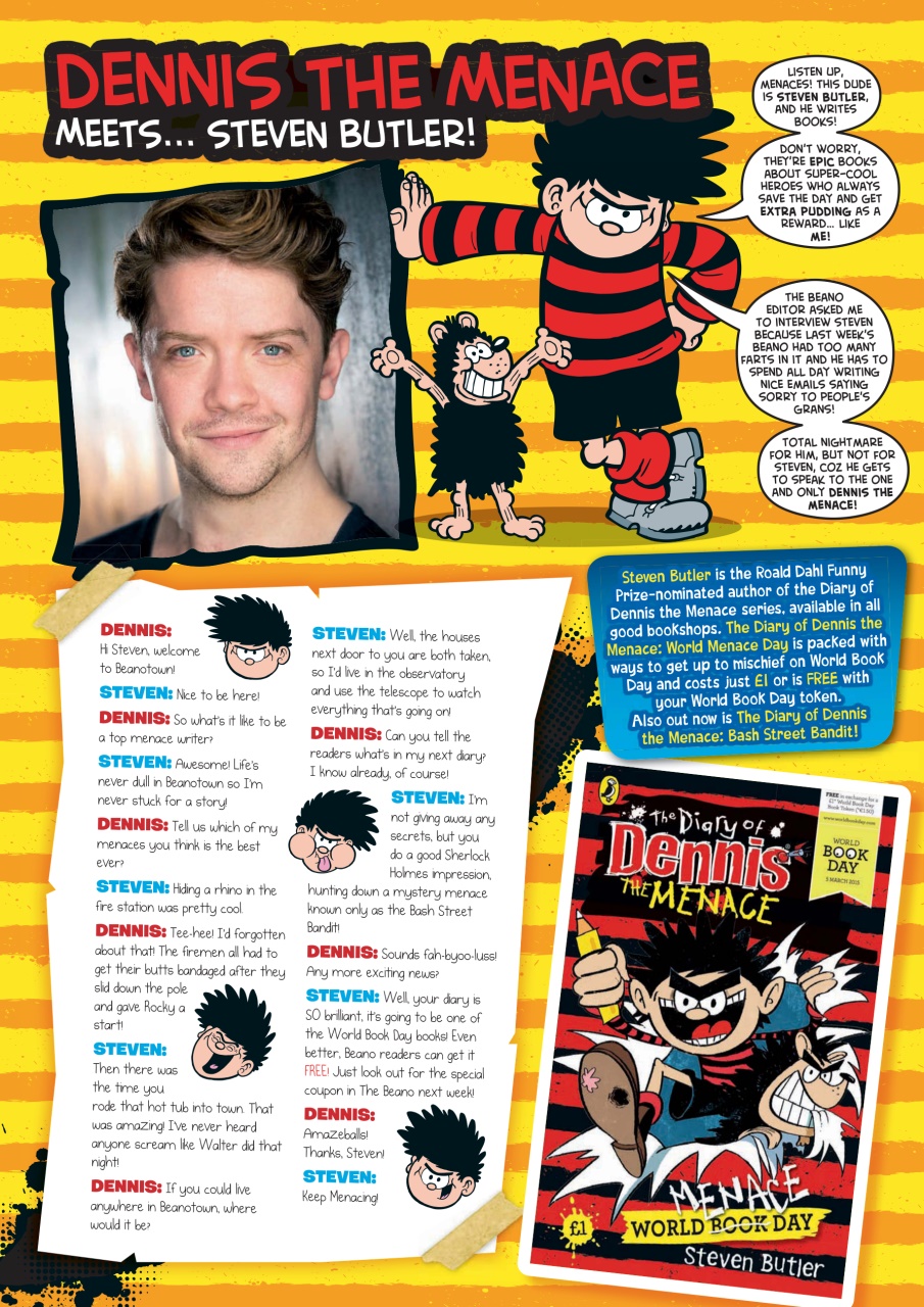 Beano Magazine 28th February 2015 Back Issue