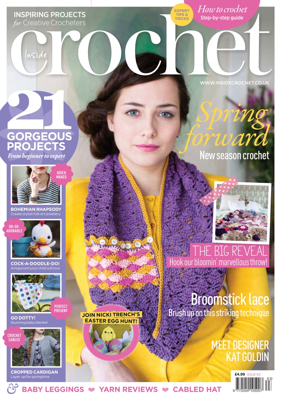 Inside Crochet Magazine Issue 63 Back Issue