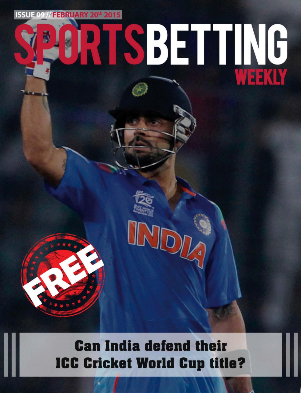 Sports Betting Weekly Magazine SBW Issue 09 Subscriptions Pocketmags