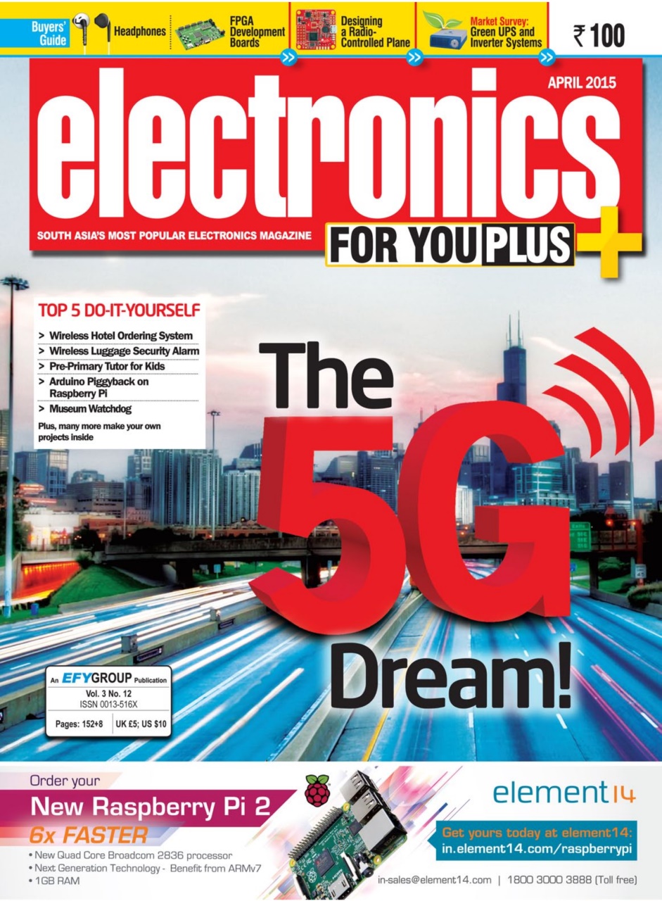 Electronics For You Magazine - April 2015 Back Issue