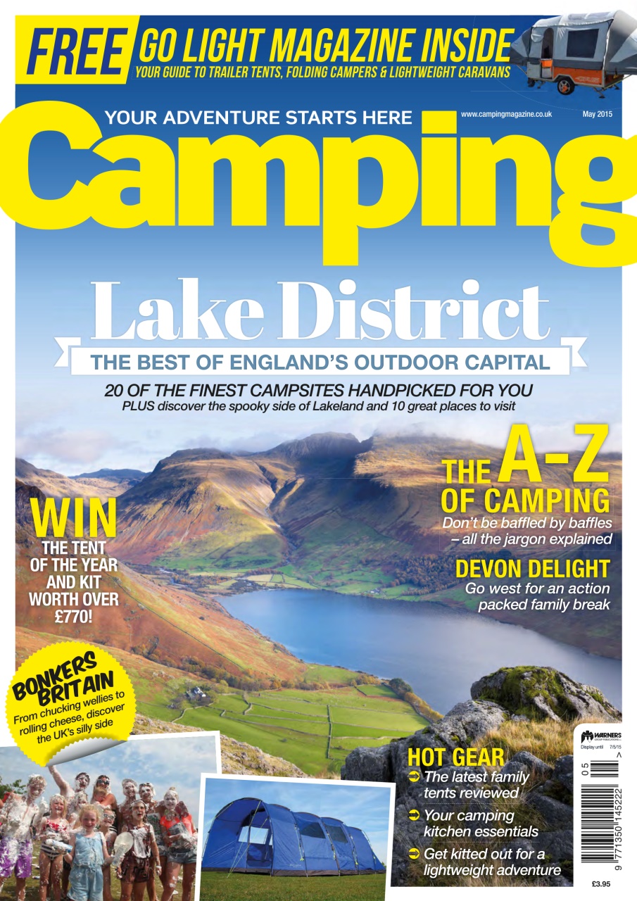 Camping Magazine May 2015 The Lake District Special Back Issue