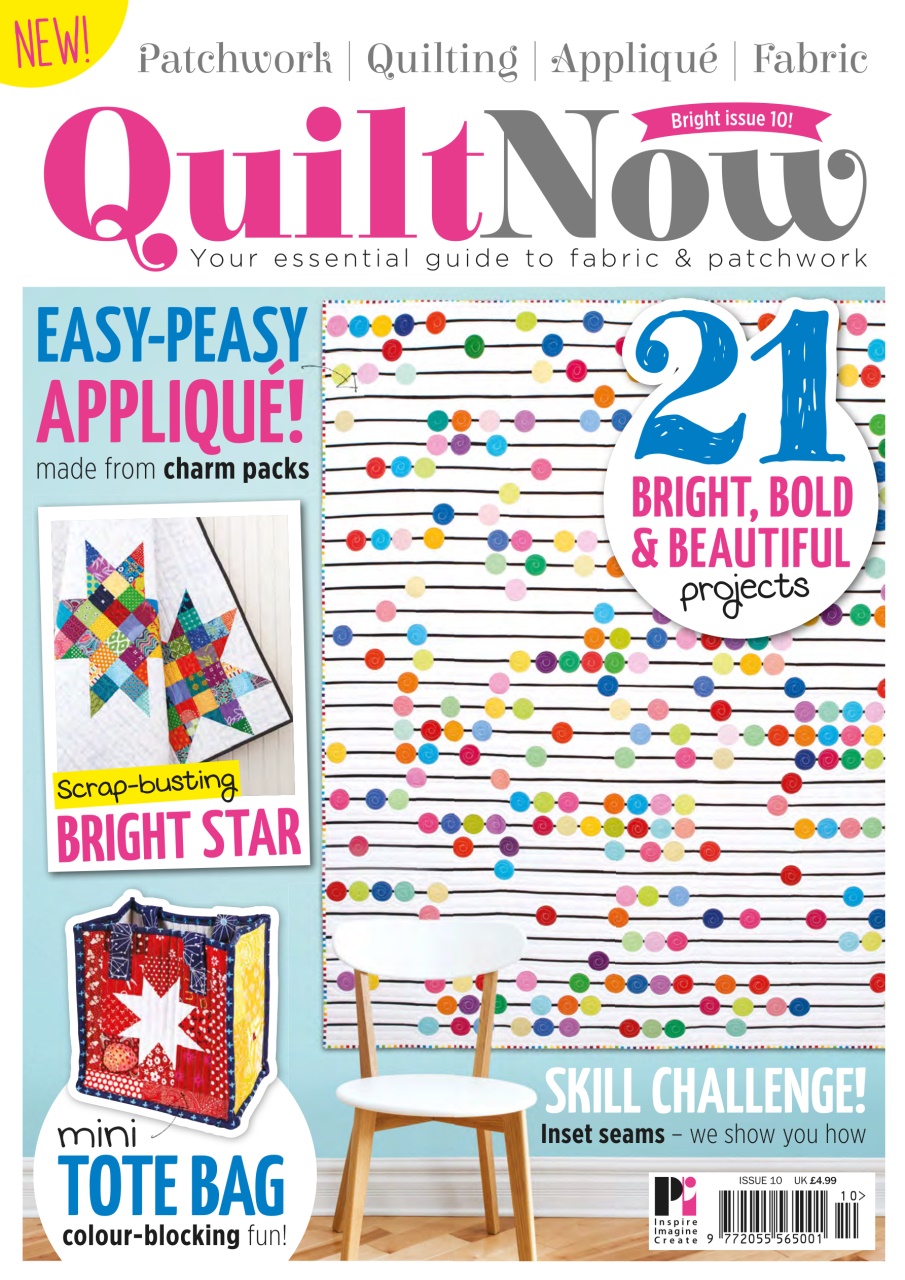 Quilt Now Magazine Quilt Now 10 Back Issue