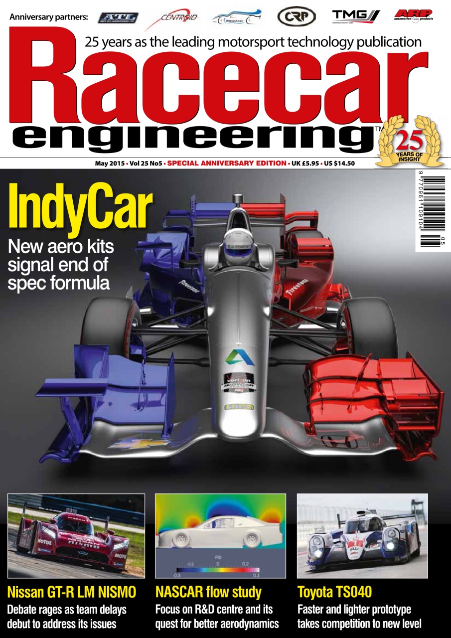 Racecar Engineering Magazine May 2015 Back Issue