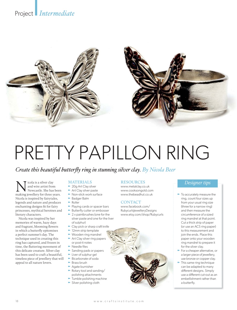 Making Jewellery Magazine May 2015 Back Issue