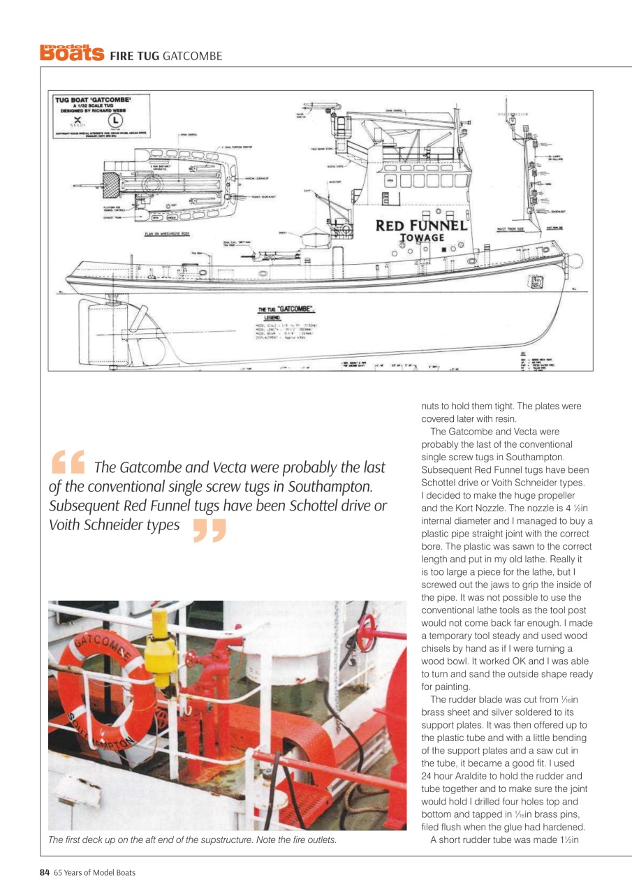 Model Boats Magazine 65 Years of Model Boats Special Special Issue