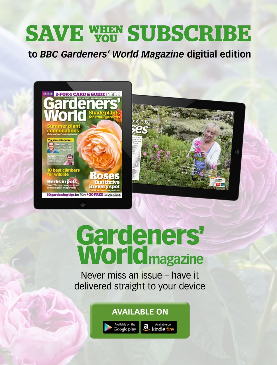 BBC Gardeners’ World Magazine May 2015 Back Issue