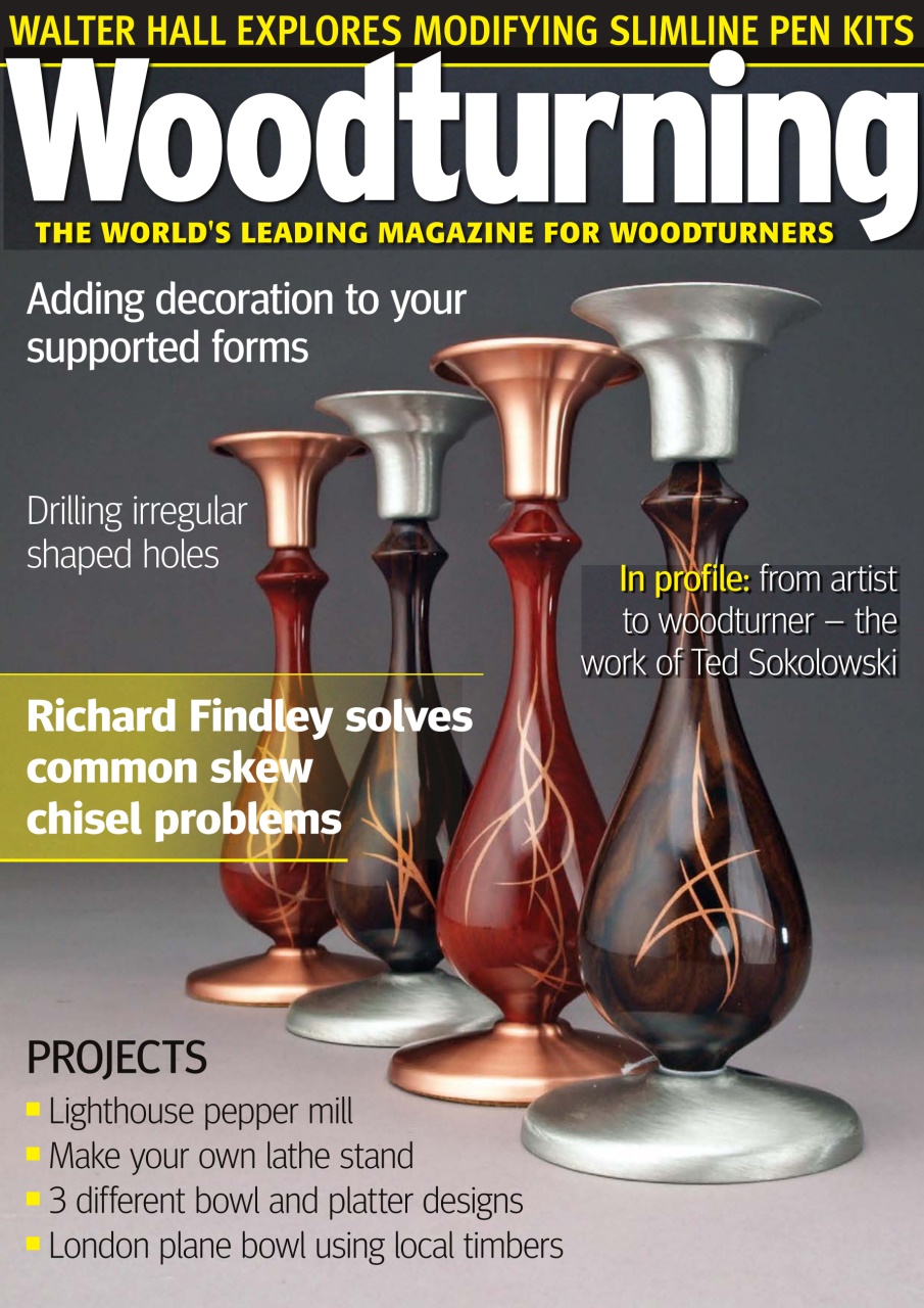 Woodturning Magazine May 2015 Subscriptions Pocketmags