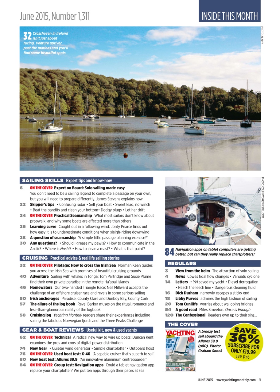 gam on yachting magazine