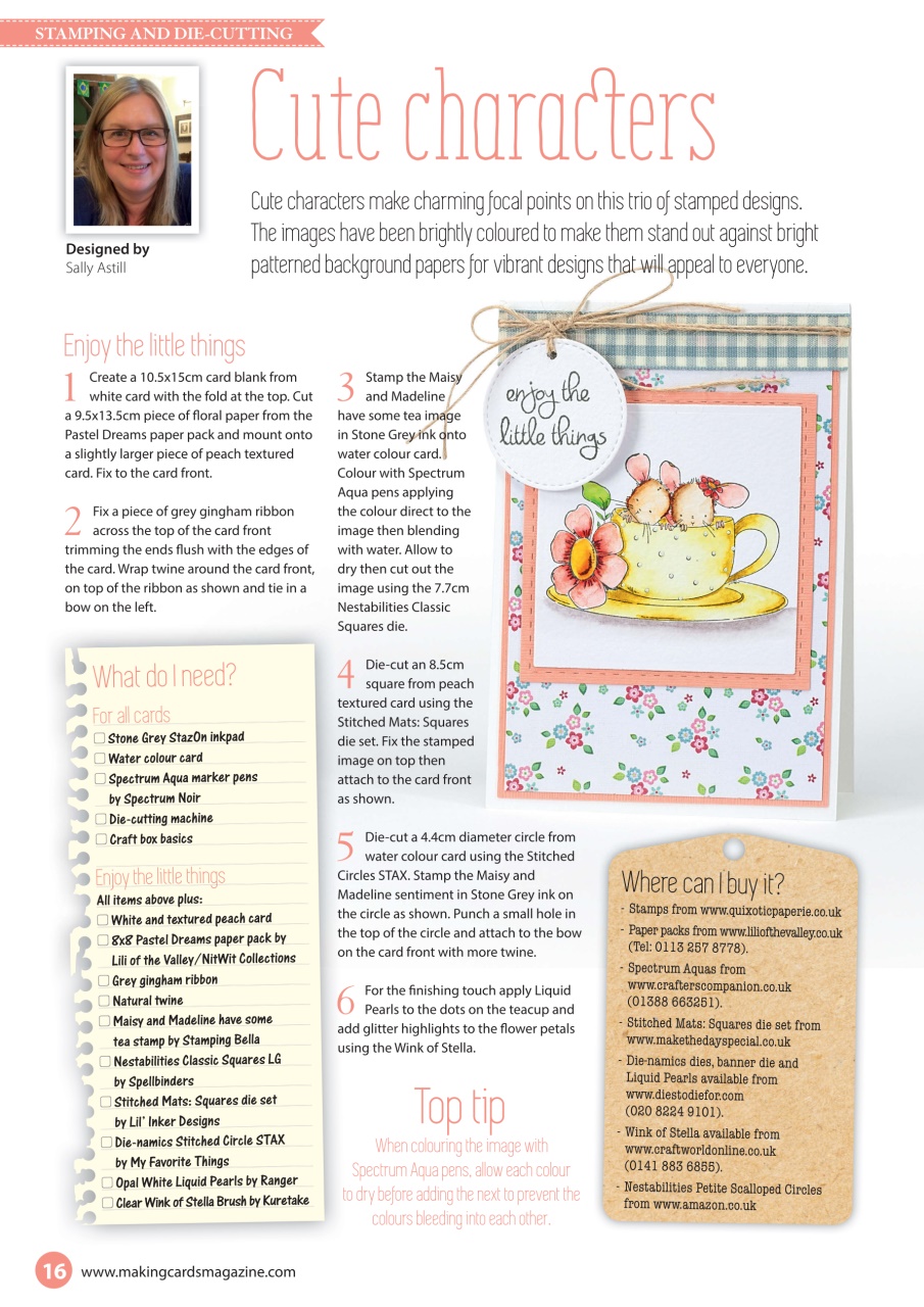 Making Cards & Papercraft Magazine June 2015 Subscriptions Pocketmags