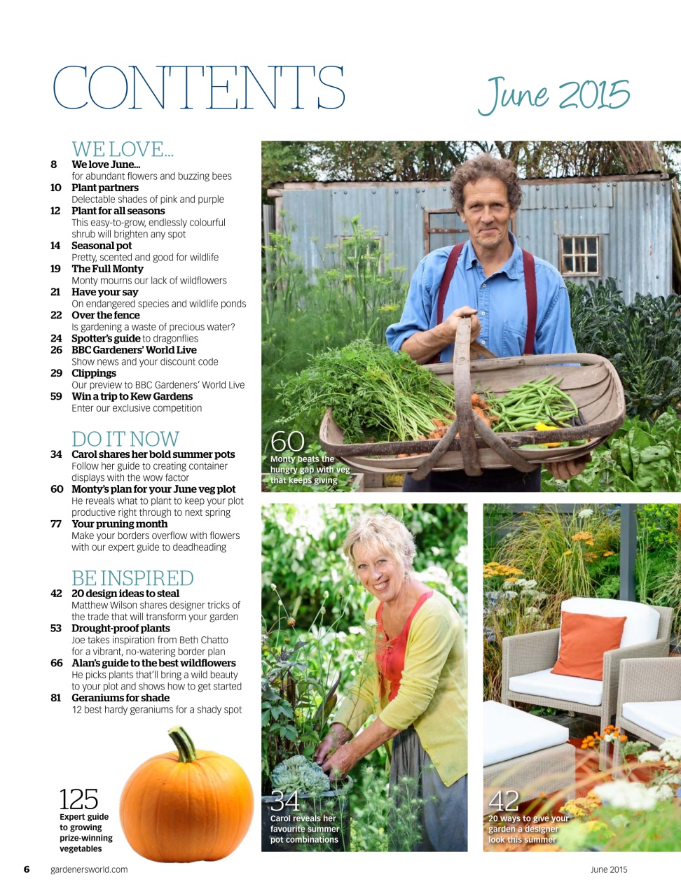 Bbc Gardeners World Magazine June Subscriptions Pocketmags